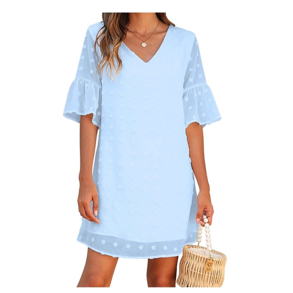 Blue dress
